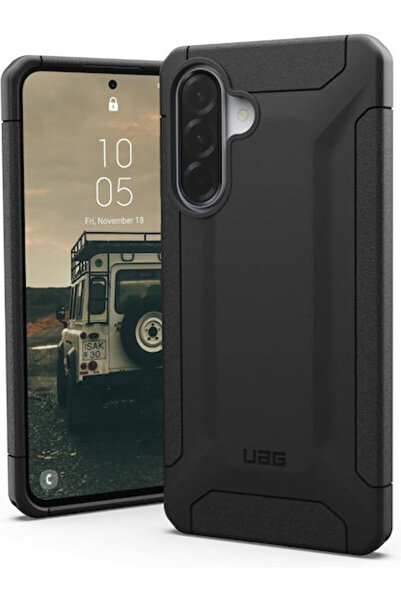 UAG Scout Πλαστική Πίσω Θήκη με Λουράκι Μαύρο (Galaxy A56) Κωδικός: 214502114040