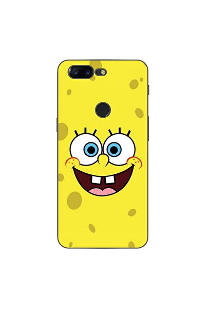 OEM Husa compatibila cu OnePlus 5T Silicon Gel Tpu Model Spongebob Happy