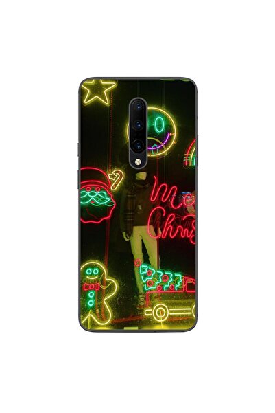 OEM Husa compatibila cu OnePlus 7 Pro Silicon Gel Tpu Model Craciun Vitrina N...