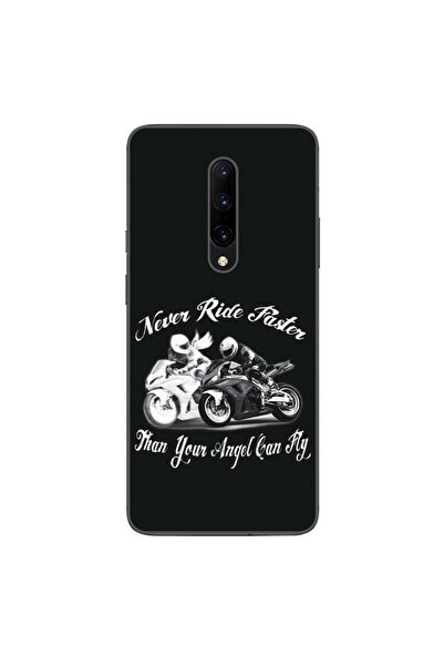 OEM Husa compatibila cu OnePlus 7 Pro Silicon Gel Tpu Model Never Ride Faster