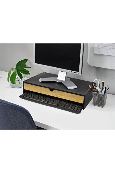 OEM Suport monitor cu sertar, Organizator de birou pentru monitor și tastatur...