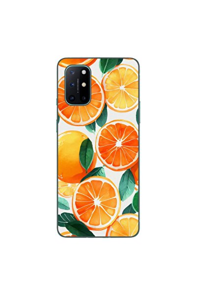 OEM Case compatible with OnePlus 8T Silicon Gel Tpu Model Oranges