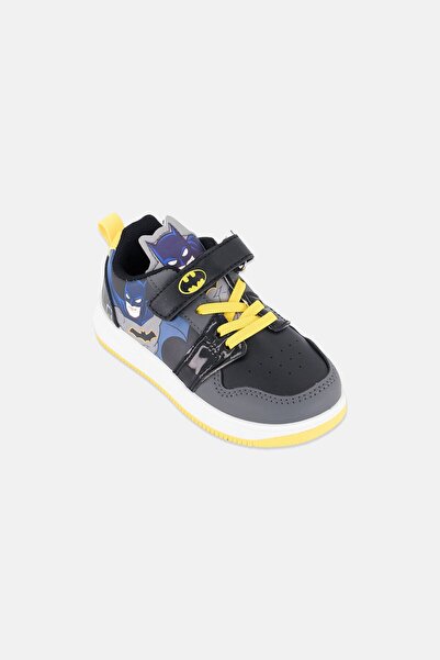 DC Toddlers Boy Batman Velcro Closure Shoes, Black