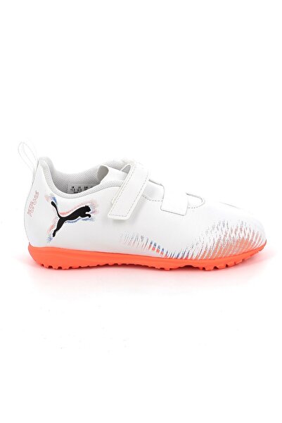 Puma Ποδοσφαιρικό Παπούτσι για Αγόρι Future 8 Play V TT Jr Χρώματος Λευκό 108...
