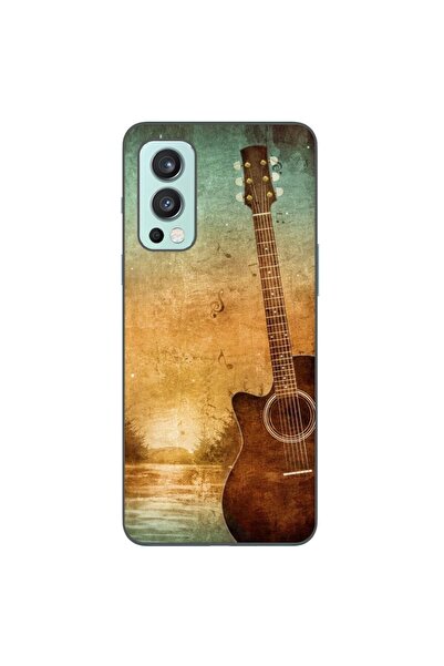 OEM Husa compatibila cu OnePlus Nord 2 Silicon Gel Tpu Model Chitara Vintage