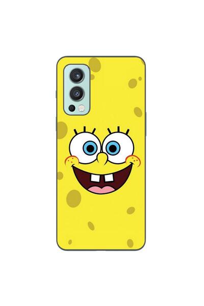 OEM Θήκη συμβατή με OnePlus Nord 2 Σιλικόνης Gel TPU με σχέδιο Σφουγγαράκης Χ...