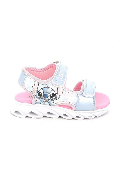 Disney Παιδικό Πέδιλο για Κορίτσι Stitch με Φωτάκια Χρώματος Ροζ LS002225