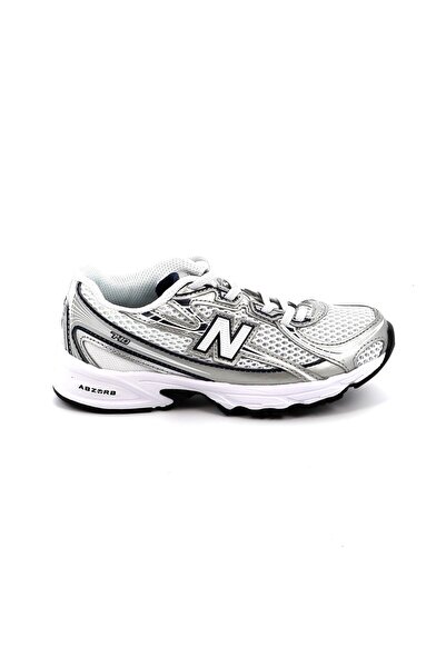 New Balance Παιδικό Αθλητικό Παπούτσι για Κορίτσι 740 Classics Χρώματος Ασημί...
