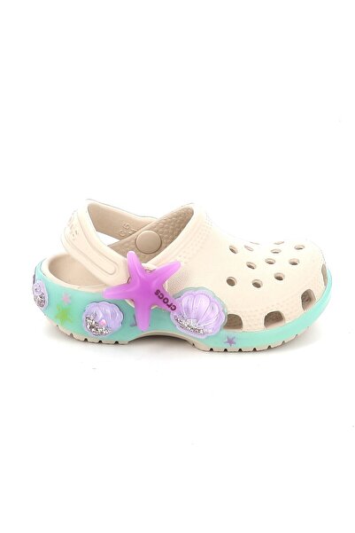 Crocs Παιδικό Σαμπό για Κορίτσι Classic Sea Sparkle Shaker Cgt Ανατομικό Χρώμ...