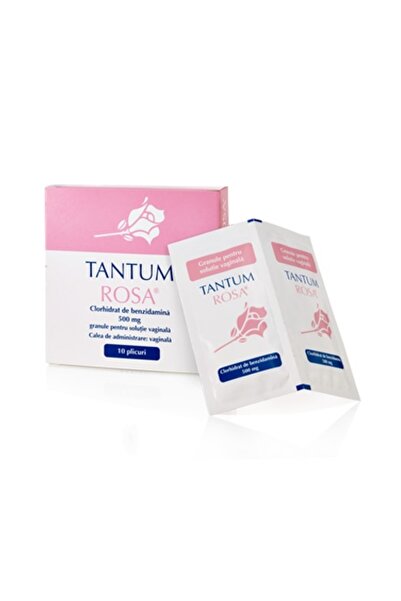 Verset Parfums Tantum Rosa, 500 mg granule pentru solutie vaginala, 10 plicur...