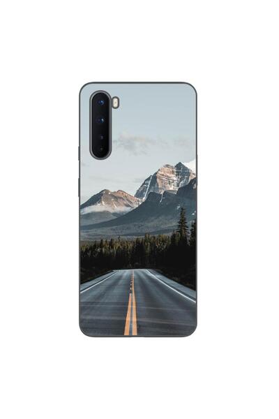 OEM Husa compatibila cu OnePlus Nord Silicon Gel Tpu Model Mountain Road