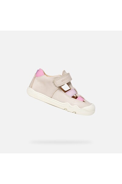 Geox Tenisi rozali pentru fete, tip barefoot, Steppieup