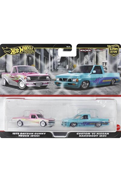 mattel Hot Wheels Car Culture 1975 Datsun Sunny Φορτηγό (B120) &amp;   Προσαρ...