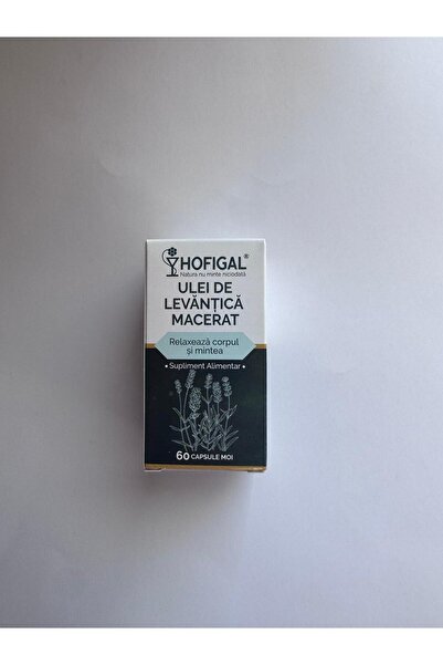 Hofigal Ulei levantica macerat, 60 capsule moi,