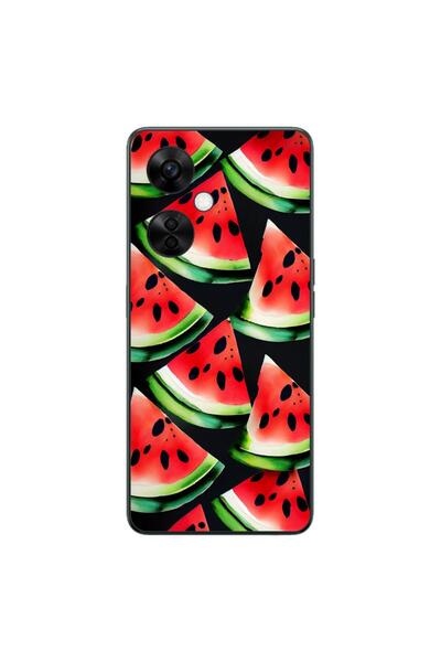 OEM Husa compatibila cu OnePlus Nord CE3 Lite Silicon Gel Tpu Model Watermelo...