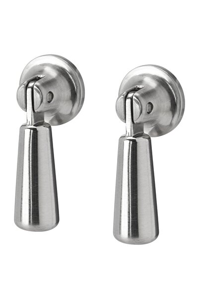 IKEA MOSSARYD Drop handle, stainless steel colour, 49 mm