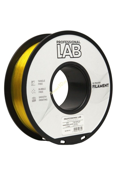 Professional LAB Professional Filament LAB Petg Sheer Yellow 1.75 mm 1 kg