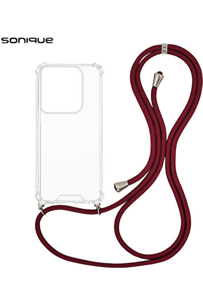 Other Θήκη Σιλικόνης με Κορδόνι Sonique Armor Διαφανής Motorola Edge 50 Ultra...