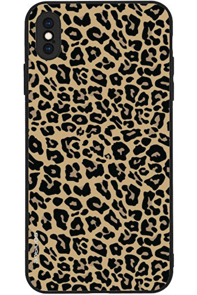 Other Sonique Θήκη Σειράς Animal Print για Apple iPhone XS Max Λεοπάρ 01