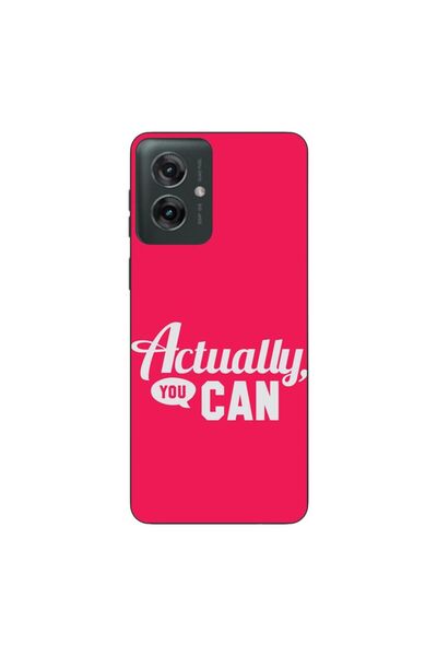 OEM Husa compatibila cu Motorola Moto G55 Silicon Gel Tpu Model Mesaj Actuall...