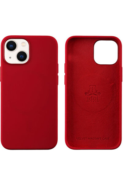 Other Idol 1991 Βελούδινη Πίσω Θήκη Σιλικόνης Κόκκινη (iPhone 15) Κωδικός: 83...