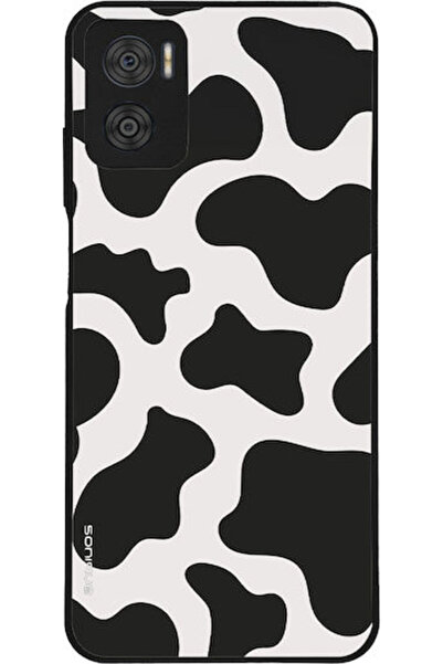 Other Θήκη Σειράς Sonique Animal Print για Motorola Moto E22 4G Αγελάδα 01