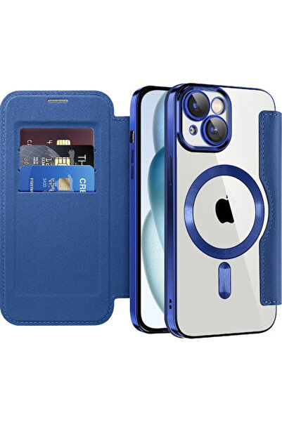 Techsuit Θήκη Σιλικόνης Μπλε (iPhone 15 Plus)