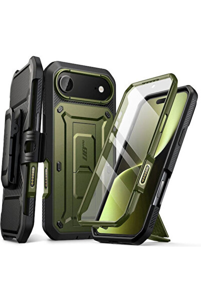 Supcase Πίσω Κάλυμμα από Σκληρυμένο Γυαλί Πράσινο (iPhone 17 Pro)