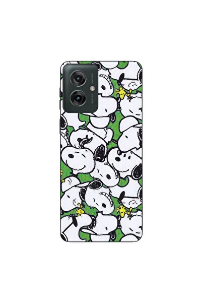 OEM Case compatible with Motorola Moto G55 Silicone Gel Tpu Model Snoopy Pattern