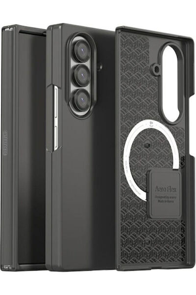 Araree Aero Πίσω Κάλυμμα Σιλικόνης / Πλαστικό Μαύρο (Galaxy Z Fold7)