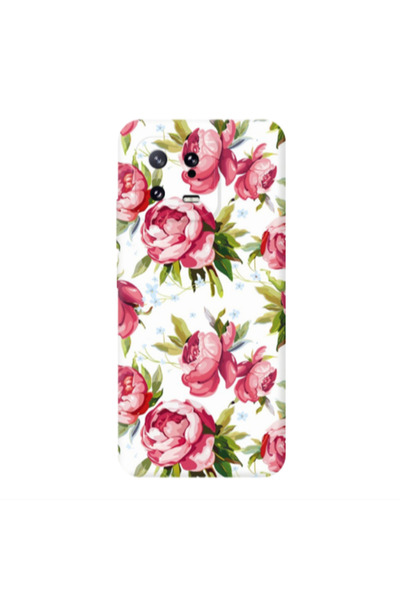 Other Xiaomi Mi 13 5G Roses and laves Transparent Silicone TPU Θήκη