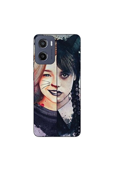 OEM Husa compatibila cu Motorola Moto G05 Silicon Gel Tpu Model Wednesday si ...