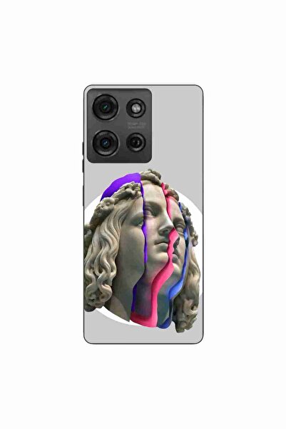 OEM Θήκη συμβατή με Motorola Moto G75 Σιλικόνης Gel TPU Μοντέλο Neon Ruins