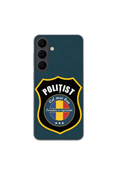 OEM Husa compatibila cu Samsung Galaxy S25 FE Silicon Gel Tpu Model Politist