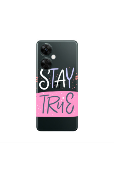 Other Oneplus Nord CE 3 Lite 5G Stay True Transparent Silicone TPU Θήκη