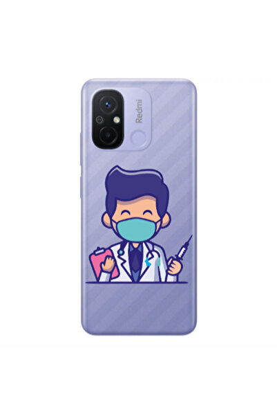 Other Xiaomi Redmi 12C Specialist Doctor Transparent Silicone TPU Θήκη