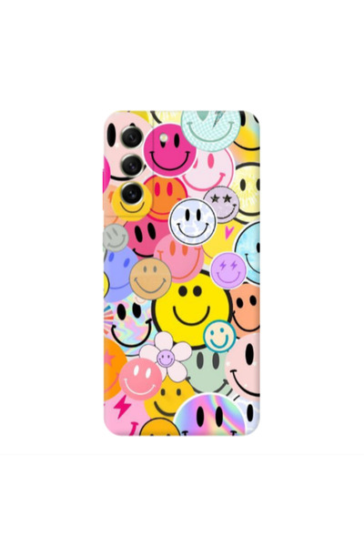 Other Samsung S22 Plus Smiley Stickers Transparent Silicone TPU Θήκη