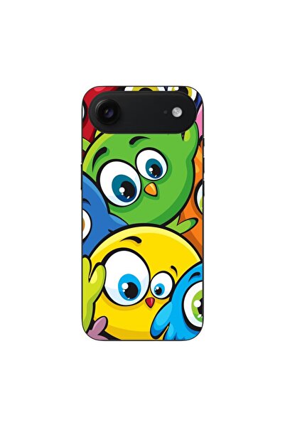 OEM Husa compatibila cu Apple iPhone Air Silicon Gel Tpu Model Bufnite Colorate