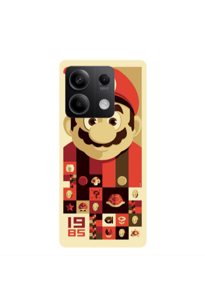 Other Xiaomi Redmi Note 13 5G Super mario Transparent Silicone TPU Θήκη