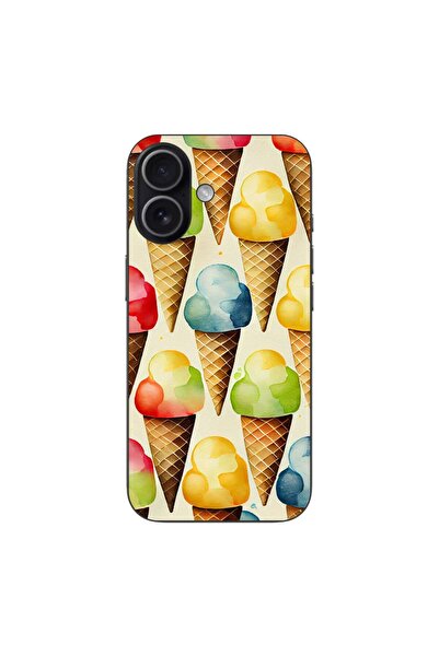 OEM Калъф, съвместим с Apple iPhone 17, силиконов гел TPU модел с десен на сл...