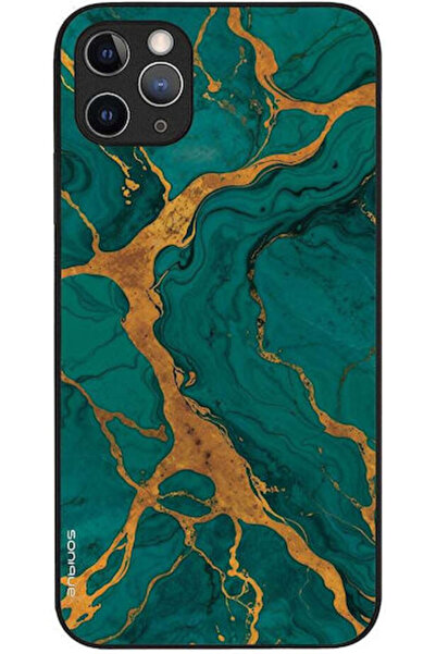 Other Sonique Μαρμάρινη Θήκη για Apple iPhone 11 Pro Max Πράσινη