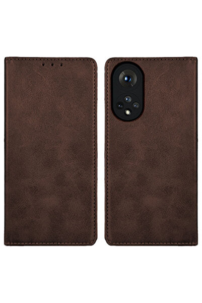 Other Sonique Vintage Wallet Synthetic Leather Brown (Huawei Nova 9 / Honor 50)
