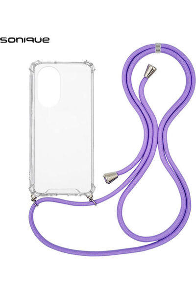 Other Sonique Armor Διαφανής Πίσω Θήκη Σιλικόνης με Λουράκι (Huawei Nova 9)