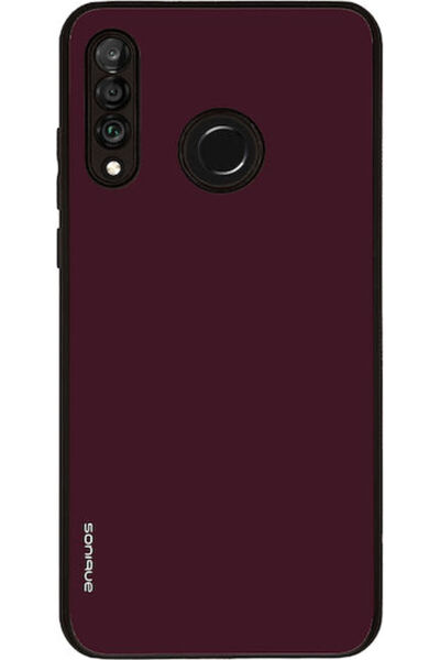 Other Θήκη Sonique Colorbloc Σειράς Huawei P30 Lite Μπορντό