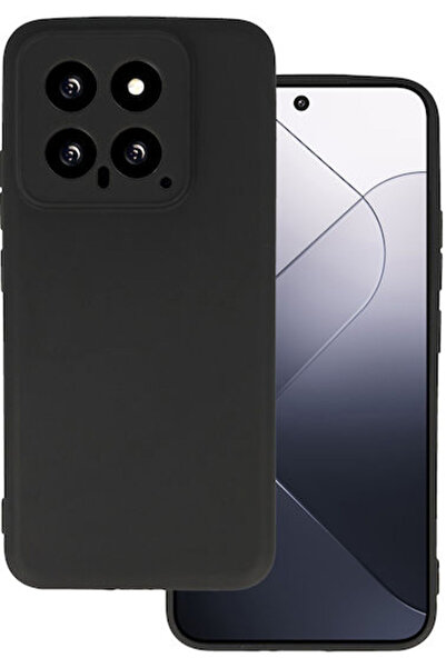 POWERTECH Back Cover Silicone Black (Xiaomi 14) Code: MOB-1972