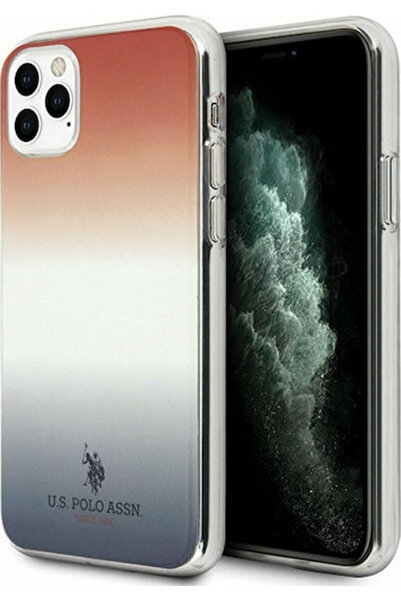 U.S. Polo Assn. Πίσω Κάλυμμα Σιλικόνης με Πολύχρωμο Σχέδιο Ντεγκραντέ (iPhone...