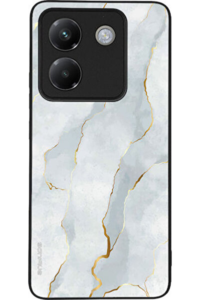 Other Θήκη Sonique Σειράς Marble για Xiaomi Poco M7 Pro 5G Λευκό 01