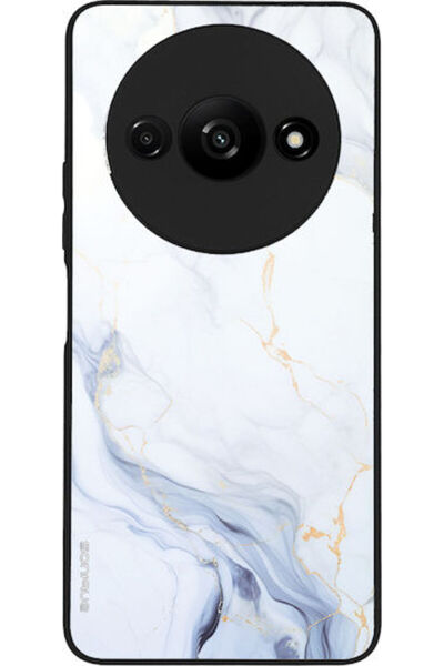 Other Θήκη Σειράς Sonique Marble για Xiaomi Redmi A3 Redmi A3x Λευκό 02