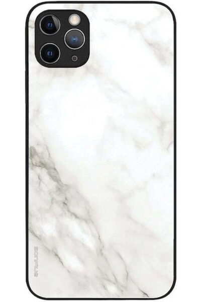 Other Sonique Μαρμάρινη Θήκη για Apple iPhone 11 Pro Max Λευκή