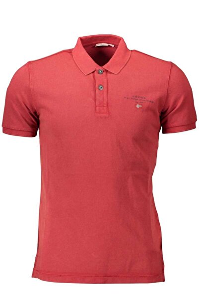 Napapijri Polo Shirt Short sleeves Men NP0A4FA2-094 ELBAS 4 Old Red (L)